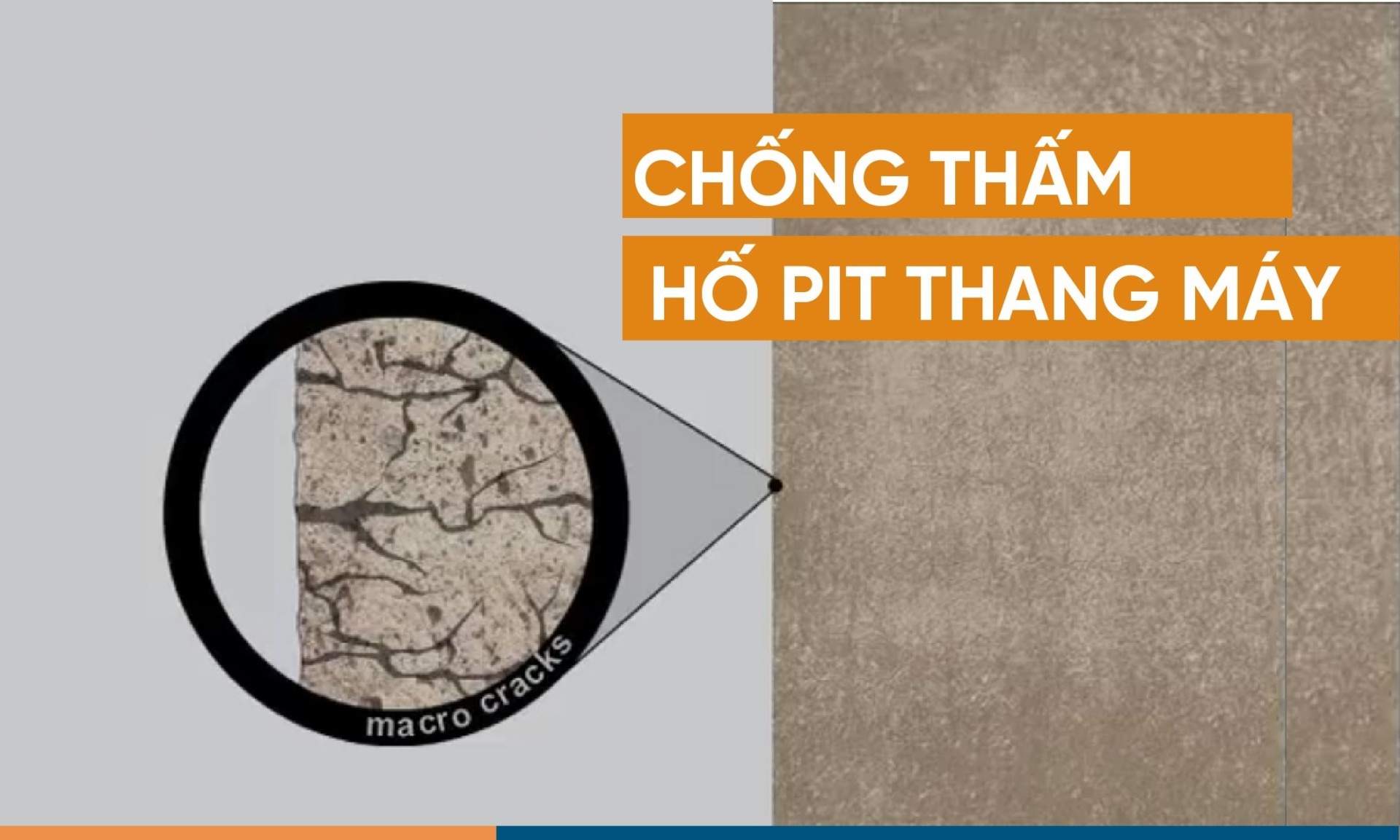 Tác hại của việc nước thấm vào hố pit thang máy - Vật liệu chống thấm hố pit thang máy